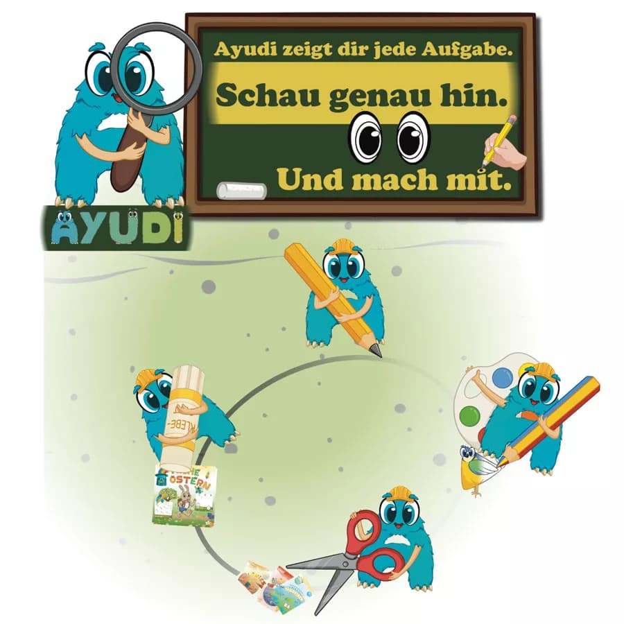 Förderhefte Konzentration & Logik (4+)