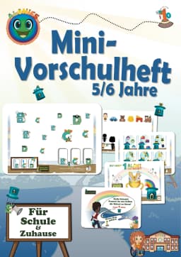 Vorschulheft ab 5 Jahren Ansicht 1