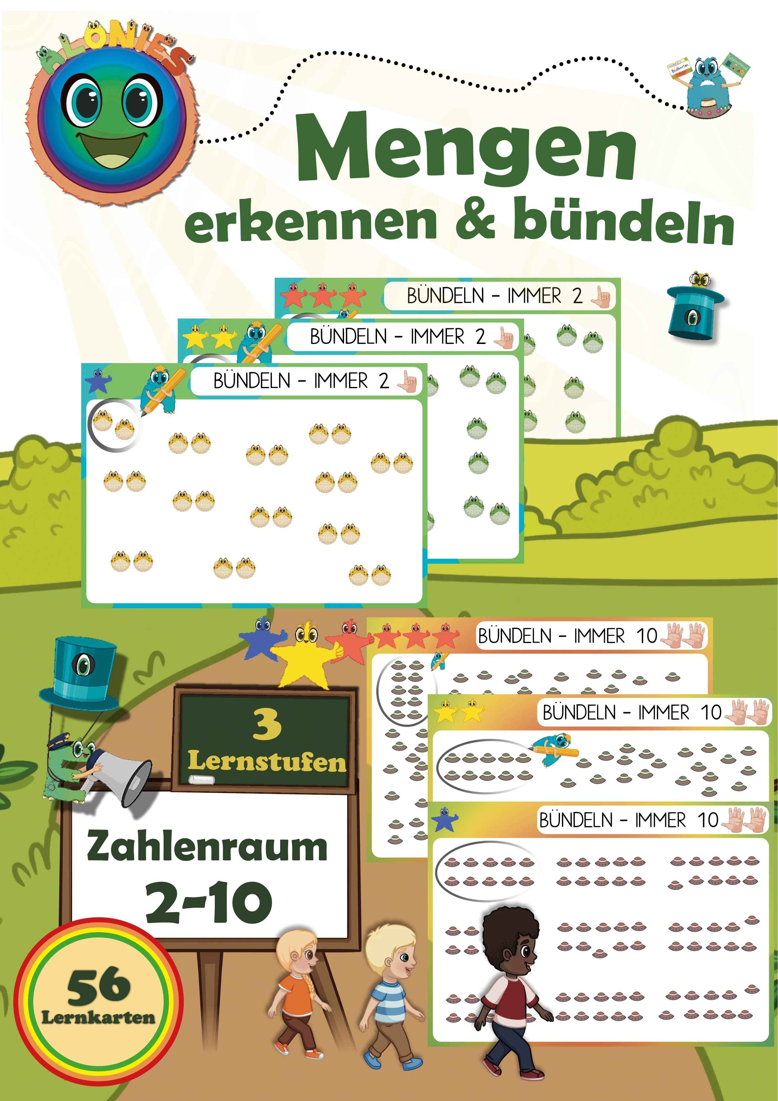 Mengen erkennen und Mengen bündeln ZR 10