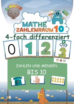 Tafelmaterial Zahlen und Mengen bis 10 Ansicht 1