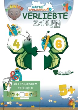 Verliebte Zahlen im Zahlenraum 10 Ansicht 1