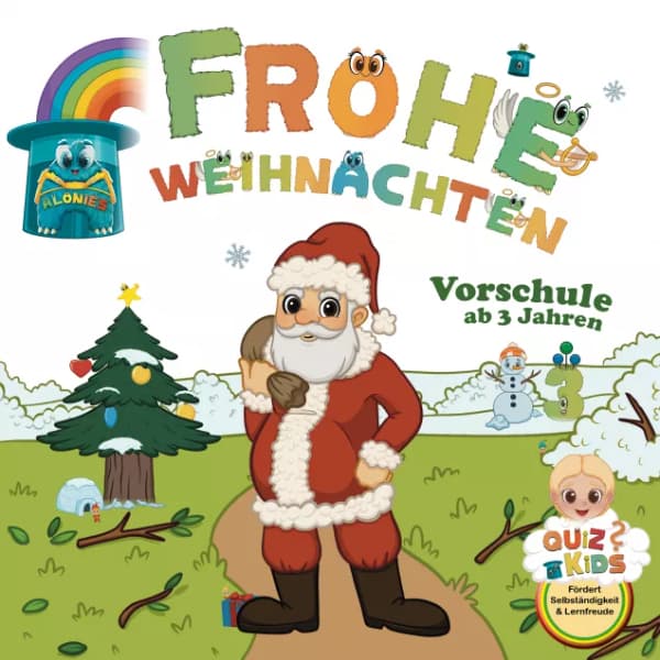 Frohe Weihnachten Vorschulheft