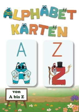 Alphabetkarten A bis Z Ansicht 1