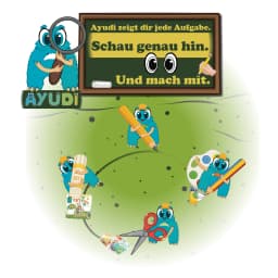 Mein Kindergarten Schulheft mit Lucia Ansicht 3