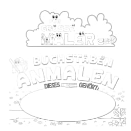 Für große Maler Malbuch Ansicht 3