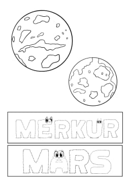 Planeteneinheit Ausmalbilder Ansicht 3